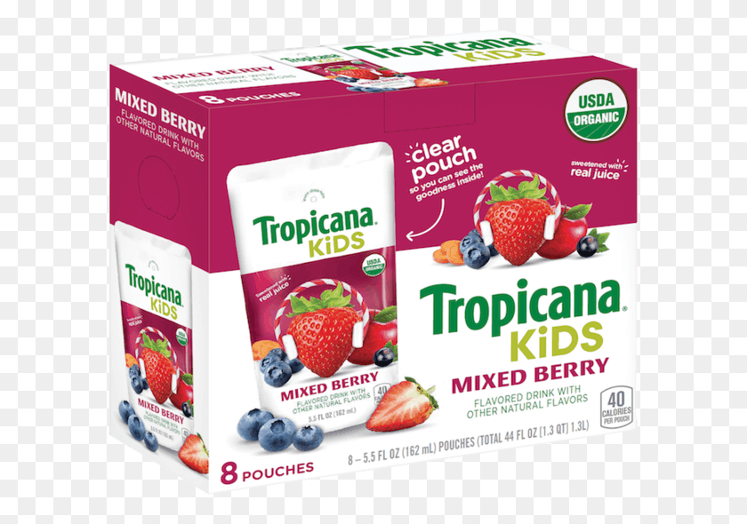 600x530 Descargar Pngtropicana Kids Juice Drink Of Tropicana Kids Juice, Fresa, Fruta, Planta Hd Png