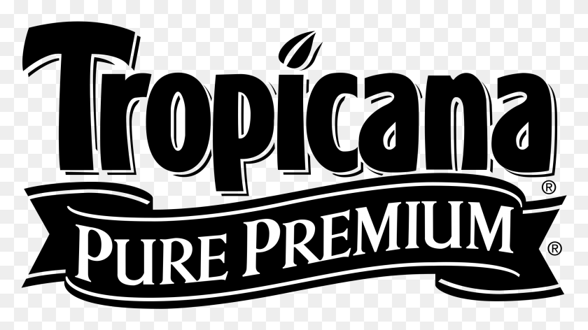 2191x1159 Логотип Tropicana Pure Premium Прозрачный Tropicana, Текст, Слово, Алфавит Hd Png Скачать