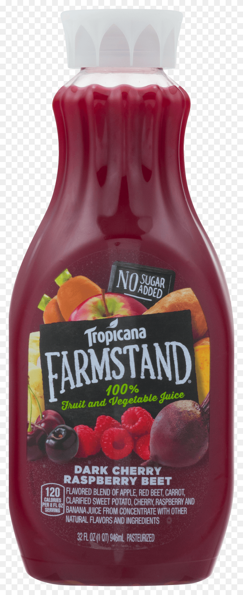 976x2500 Tropicana Tropicana Farmstand 100 Fruit And Vegetable Nectar, Food, Plant, Ketchup HD PNG Download