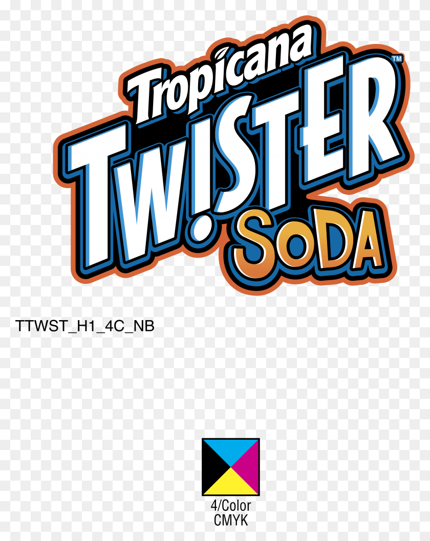 2400x3071 Tropicana Twister Soda Logo Transparent Twister Soda Logo, Word, Text, Meal HD PNG Download