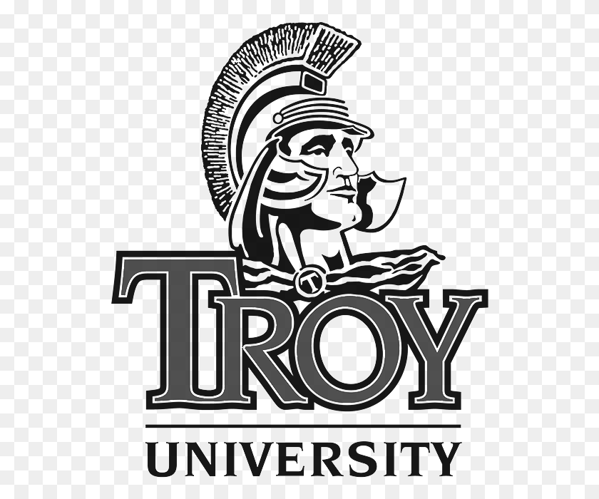 530x640 Troy University Transparent Troy University, Text, Statue, Sculpture HD PNG Download