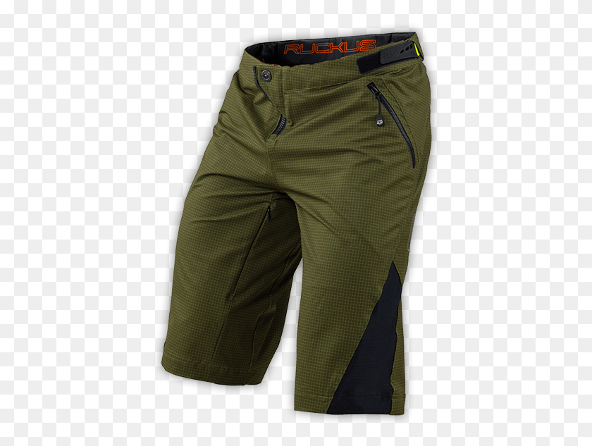 412x573 Troyleedesigns Ruckus Short Ripstoparmygreen Pocket, Shorts, Clothing, Apparel HD PNG Download