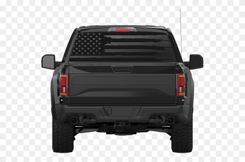 559x498 Truck Back Window Decals, Pickup Truck, Vehicle, Transportation HD PNG Download