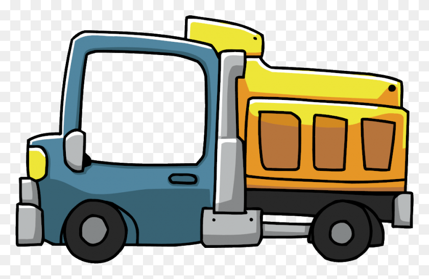 930x581 Camión De Dibujos Animados, Van, Vehículo, Transporte Hd Png