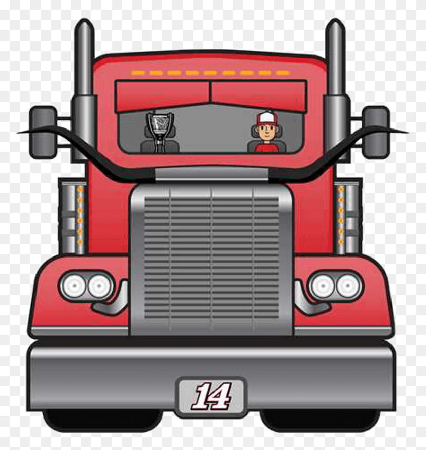 1024x1085 Truck Emoji Car Red America Coche Goclintgo Clintbowyer Nascar Twitter Emoji Bowyer, Bumper, Vehicle, Transportation HD PNG Download
