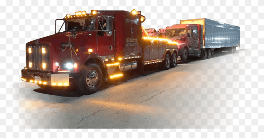 899x439 Truck Heavy Duty Towing Trailer Truck, Vehicle, Transportation, Fire Truck HD PNG Download