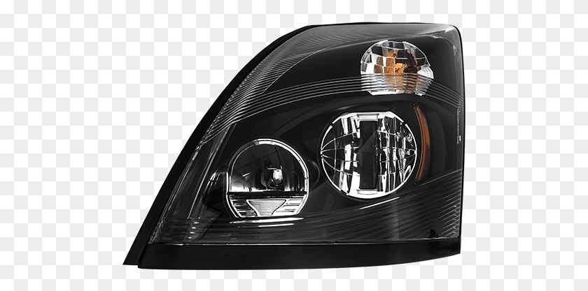 491x357 Truck Lite Led Headlight For Volvo Vnlvnx 2017 Volvo Vnl Headlights, Light, Car, Vehicle HD PNG Download