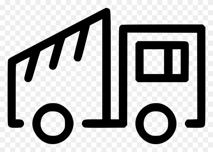 980x676 Truck Lorry Dump Tipper Garbage Construction Vehicle Truck, Text, Symbol, Logo HD PNG Download