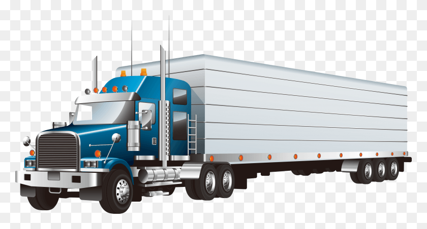 2982x1501 Truck Trailer, Trailer Truck, Vehicle, Transportation HD PNG Download