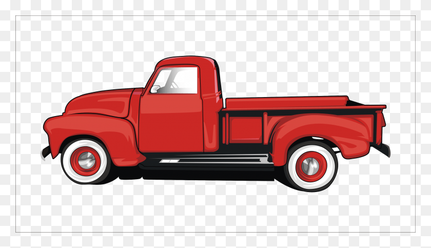 2951x1601 Truck Vector Pickup Truck, Vehicle, Transportation, Bumper HD PNG Download