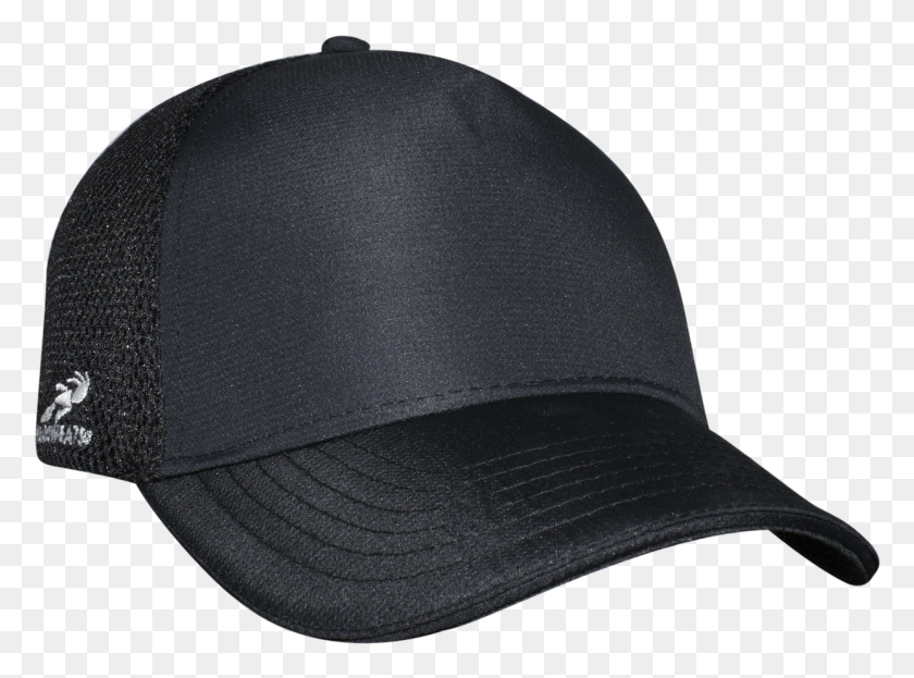 1241x896 Trucker Hat All Black Hat, Clothing, Apparel, Baseball Cap HD PNG Download