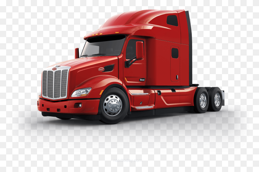 1699x1084 Trucking Vector Truck Peterbilt 2018 Peterbilt 579 Ultraloft, Trailer Truck, Vehicle, Transportation HD PNG Download