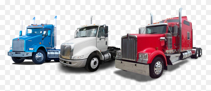 988x386 Trucks, Truck, Vehicle, Transportation HD PNG Download