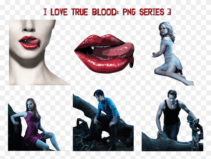864x635 True Blood True Blood Transparent, Person, Human, Mouth HD PNG Download