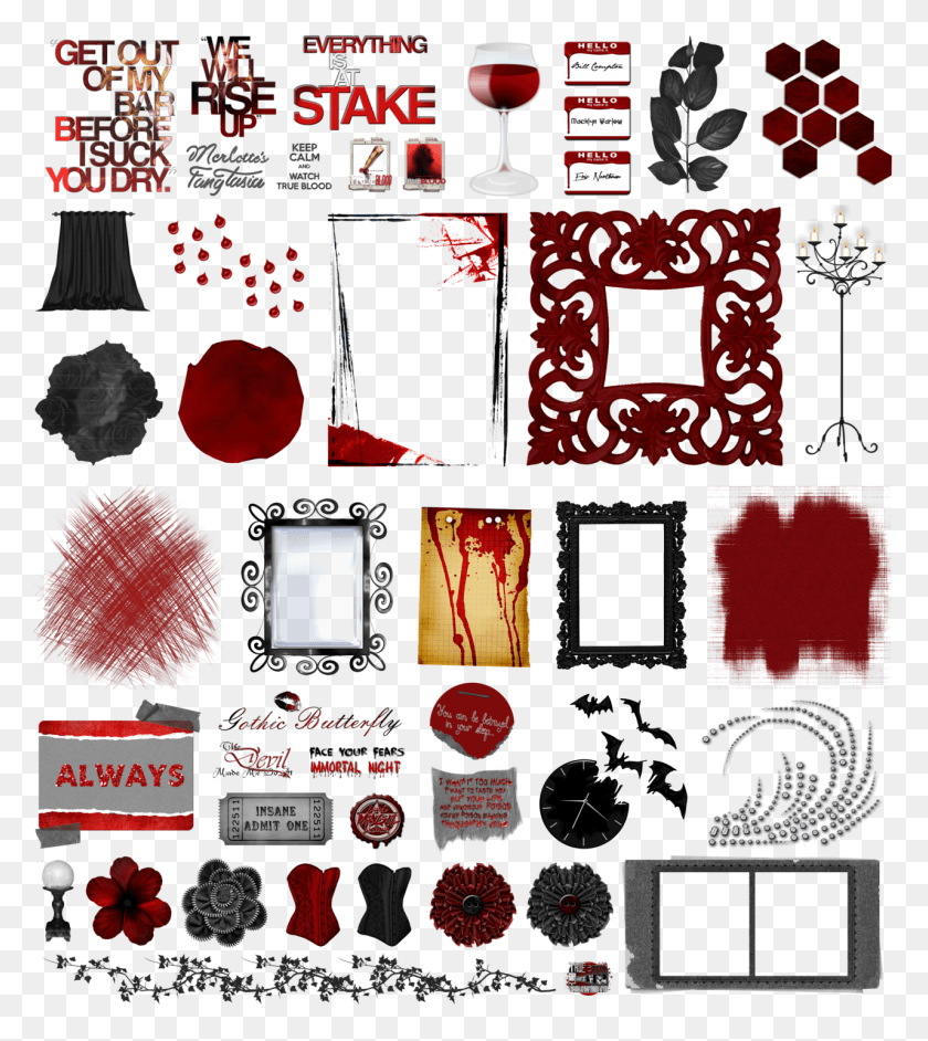1280x1449 True Blood Vampire Art Clear Cut, Collage, Poster, Advertisement HD PNG Download