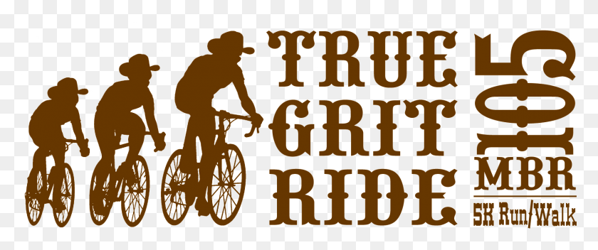 1664x625 True Grit Ride Bike Race, Person, Human, Bicycle HD PNG Download