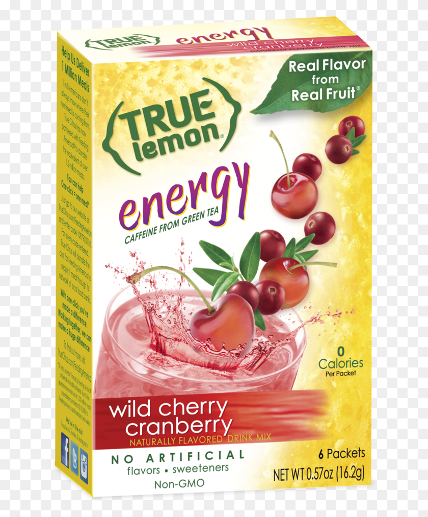 641x953 True Lemon Energy Wild Cherry Cranberry True Lemon Energy, Plant, Food, Fruit HD PNG Download