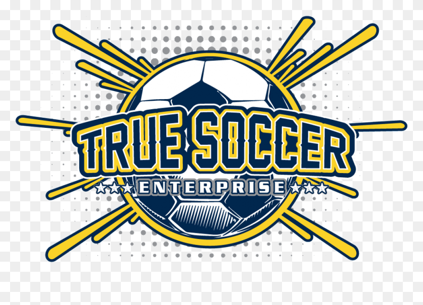 970x680 True Soccer Enterprise Графический Дизайн, Логотип, Символ, Товарный Знак Hd Png Скачать