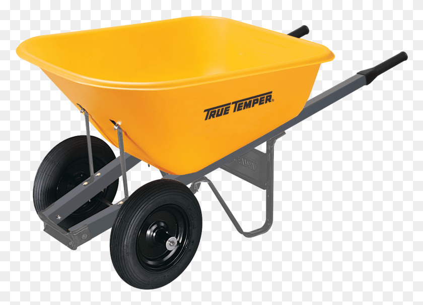 1343x942 True Temper Wheelbarrow True Temper Wheelbarrow Tire, Vehicle, Transportation, Barrow HD PNG Download