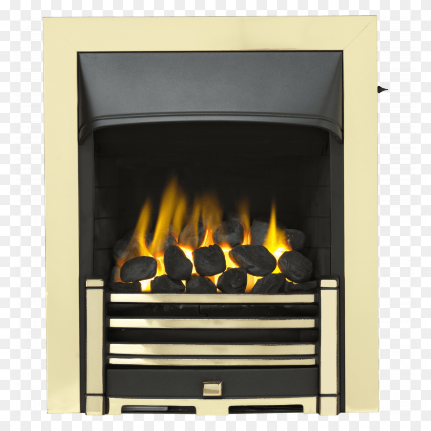 900x900 Trueflame Fd Con Ft Clifton Brass Valor Trueflame Full Depth Convector Downton Brass, Fireplace, Indoors, Hearth HD PNG Download