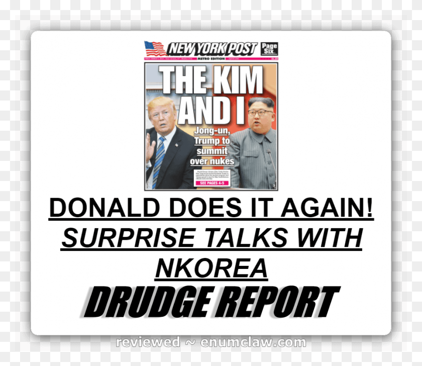 894x766 Trump Kim Jong Un Meeting Drudge Report, Persona, Humano, Traje Hd Png