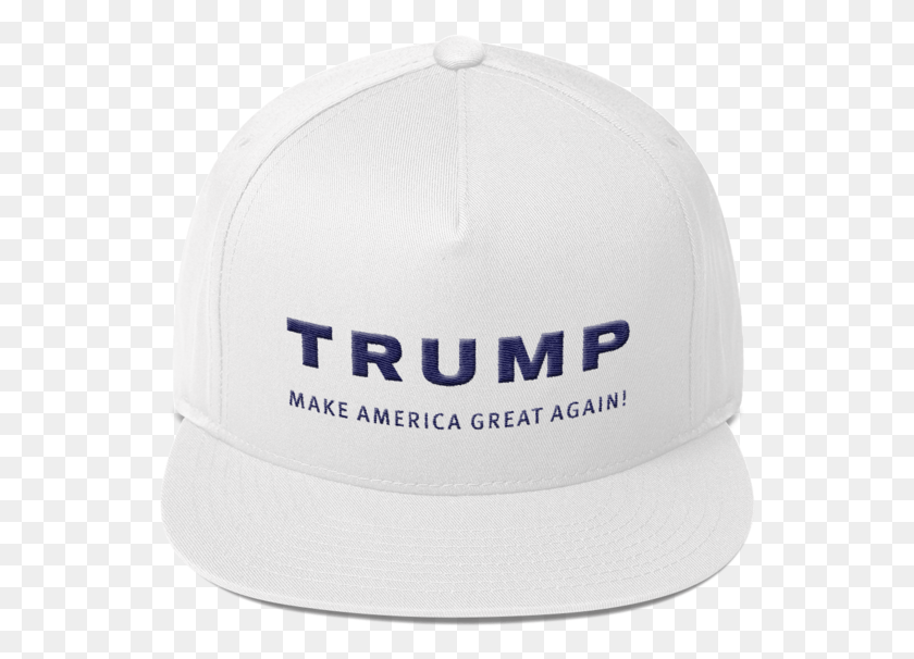 548x546 Trump Make America Great Again Flat Bill Cap By Trump Baseball Cap, Ropa, Vestimenta, Sombrero Hd Png