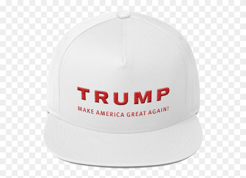549x547 Trump Make America Great Again Flat Bill Cap By Trump Baseball Cap, Clothing, Apparel, Hat HD PNG Download