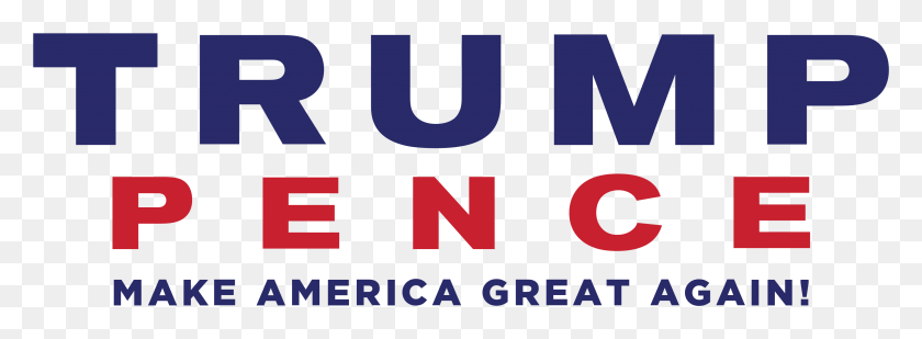 3334x1068 Trump Pence 2016 V2 Trump Pence Make America Great Again, Word, Text, Alphabet HD PNG Download