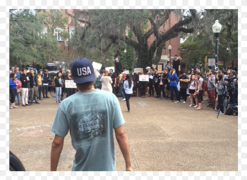 814x578 Trump Protests Ignited Turlington Plaza Crowd, Clothing, Apparel, Person HD PNG Download
