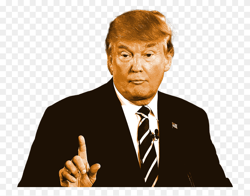727x601 Trump Trump Image Transparent, Tie, Accessories, Accessory HD PNG Download