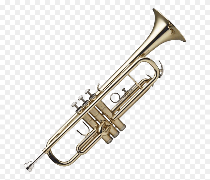 653x663 Trumpet, Horn, Brass Section, Musical Instrument HD PNG Download