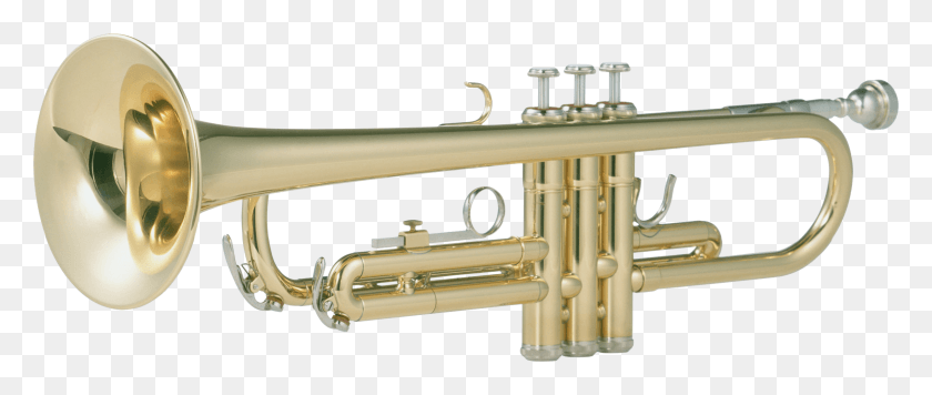 2357x895 Trumpet, Horn, Brass Section, Musical Instrument HD PNG Download