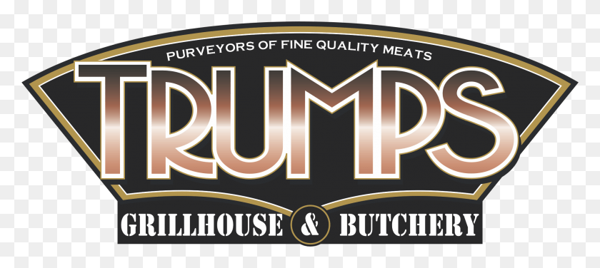 2125x862 Trumps Grillhouse And Butchery, Label, Text, Word HD PNG Download
