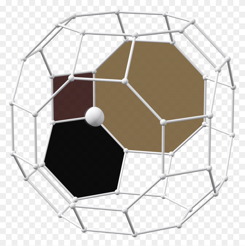 3628x3636 Truncated Cuboctahedron Permutation 2 1 Net, Sphere, Ball, Team Sport HD PNG Download
