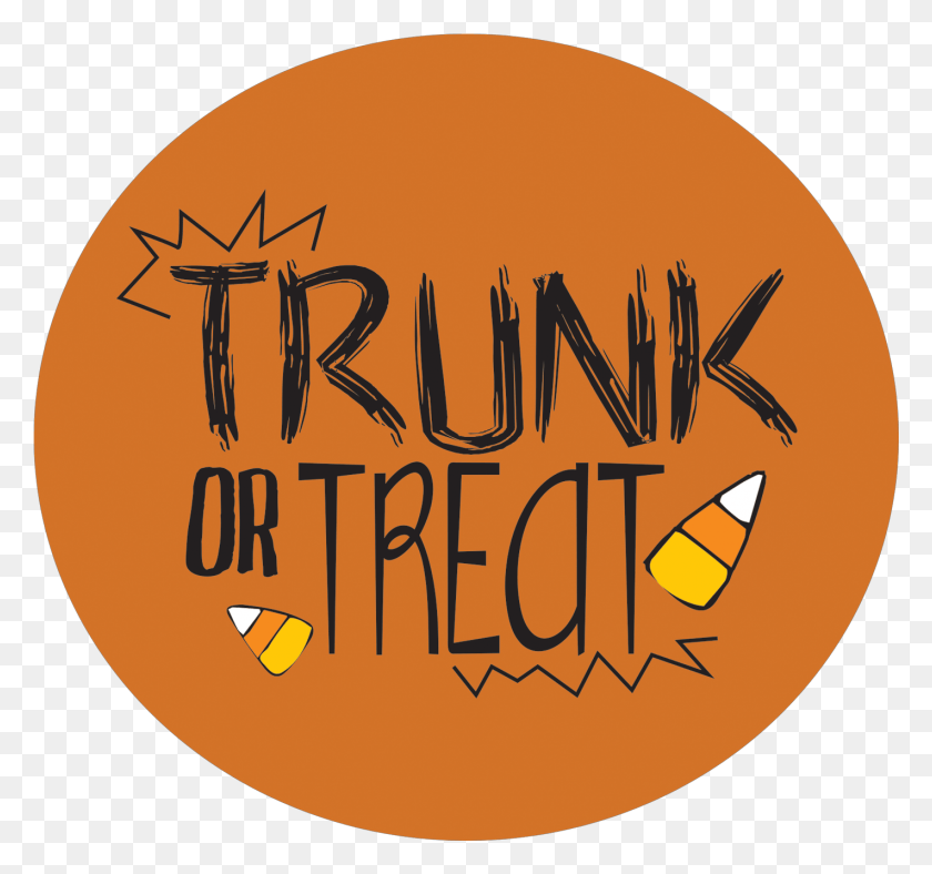 1421x1328 Trunk Or Treat Calligraphy, Label, Text, Word HD PNG Download
