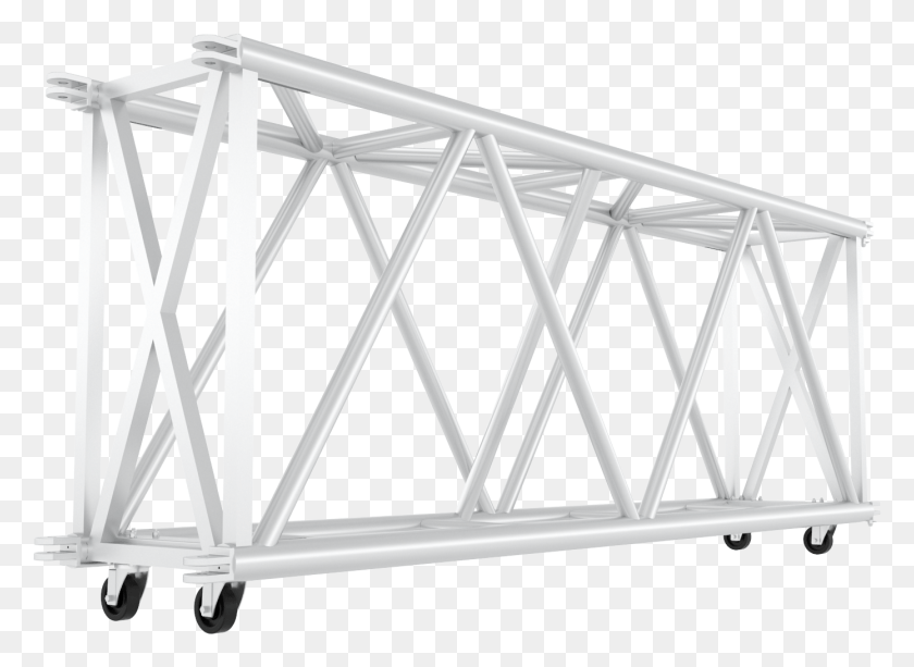 1390x986 Truss Bridge, Furniture, Fence, Table HD PNG Download