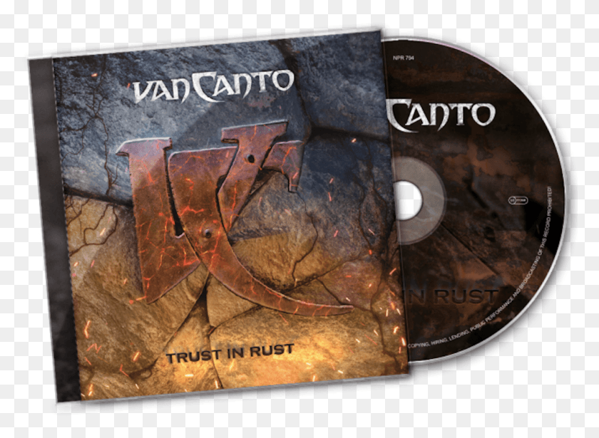 998x711 Trust In Rust Van Canto, Disco, Dvd, Texto Hd Png
