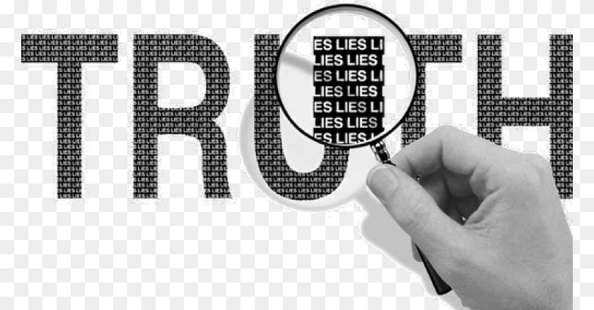 780x439 Truth Lies Magnifying Glass, Adult, Male, Man, Person Clipart PNG