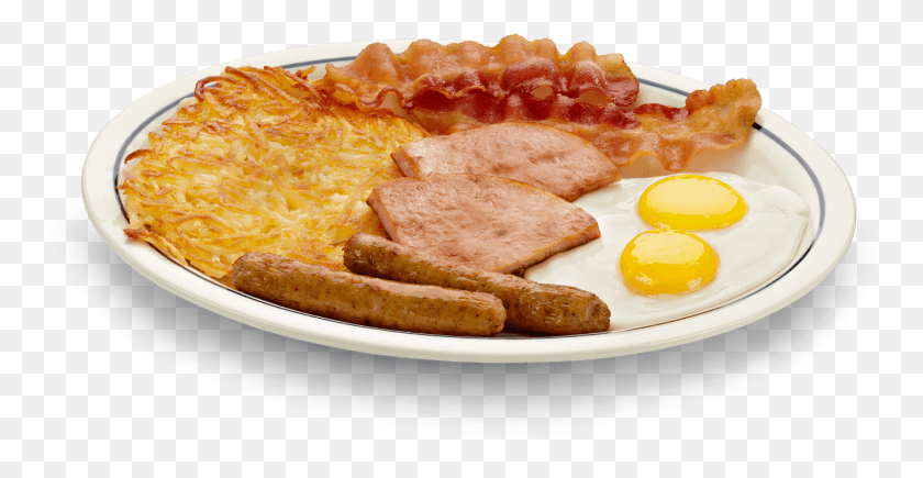 1334x643 Try A Little Of Everything With The Eggs Bacon Sausage, Egg, Food, Meal HD PNG Download