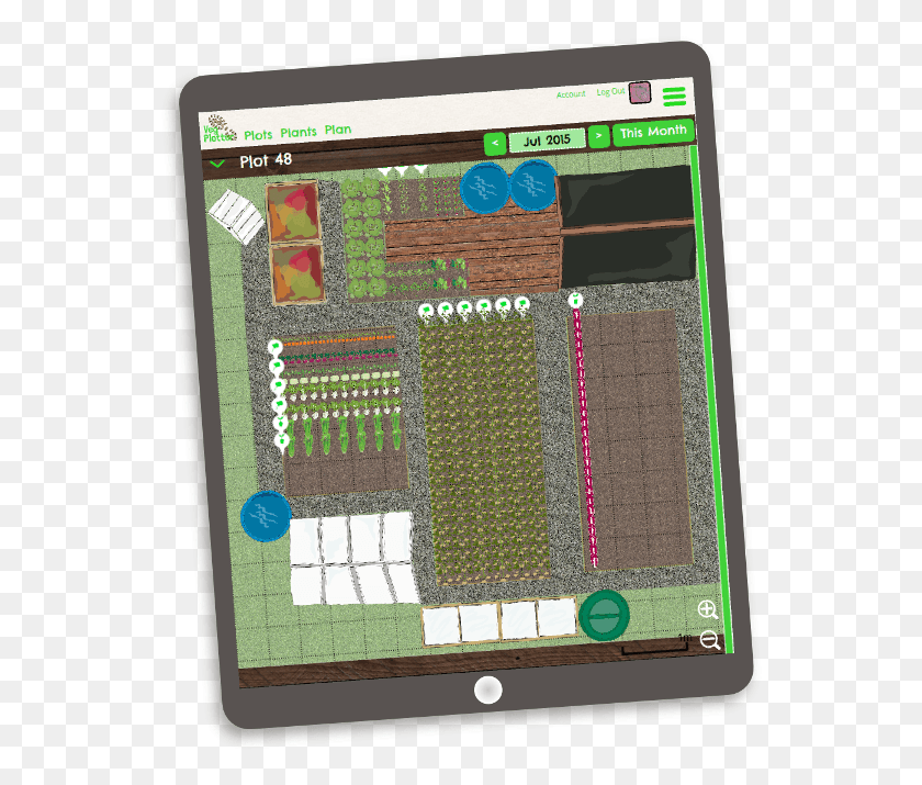 550x655 Try It Now Planning Your Allotment, Electronic Chip, Hardware, Electronics HD PNG Download