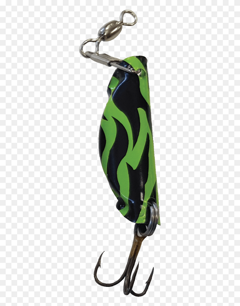 293x1011 Try Our Green And Black Tiger Striped Bottle Cap Lures Umbrella, Sea, Outdoors, Water HD PNG Download