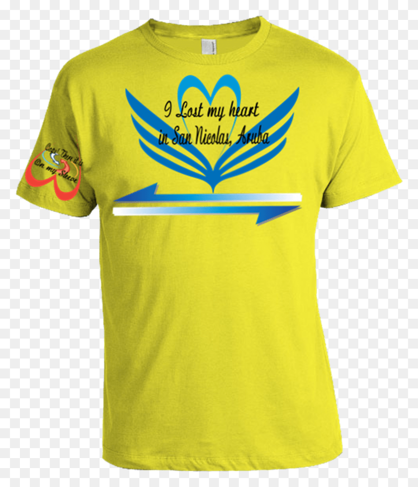 1242x1462 Tshirt I Lost My Heart On My Sleeve T Shirt Dry Fit, Clothing, Apparel, Shirt HD PNG Download