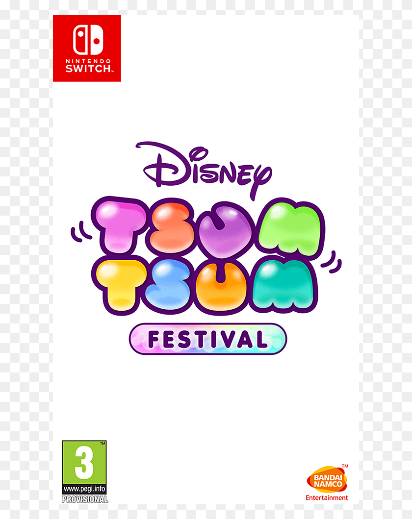 625x999 Tsum Tsum Festival Nintendo Switch, Graphics, Text HD PNG Download