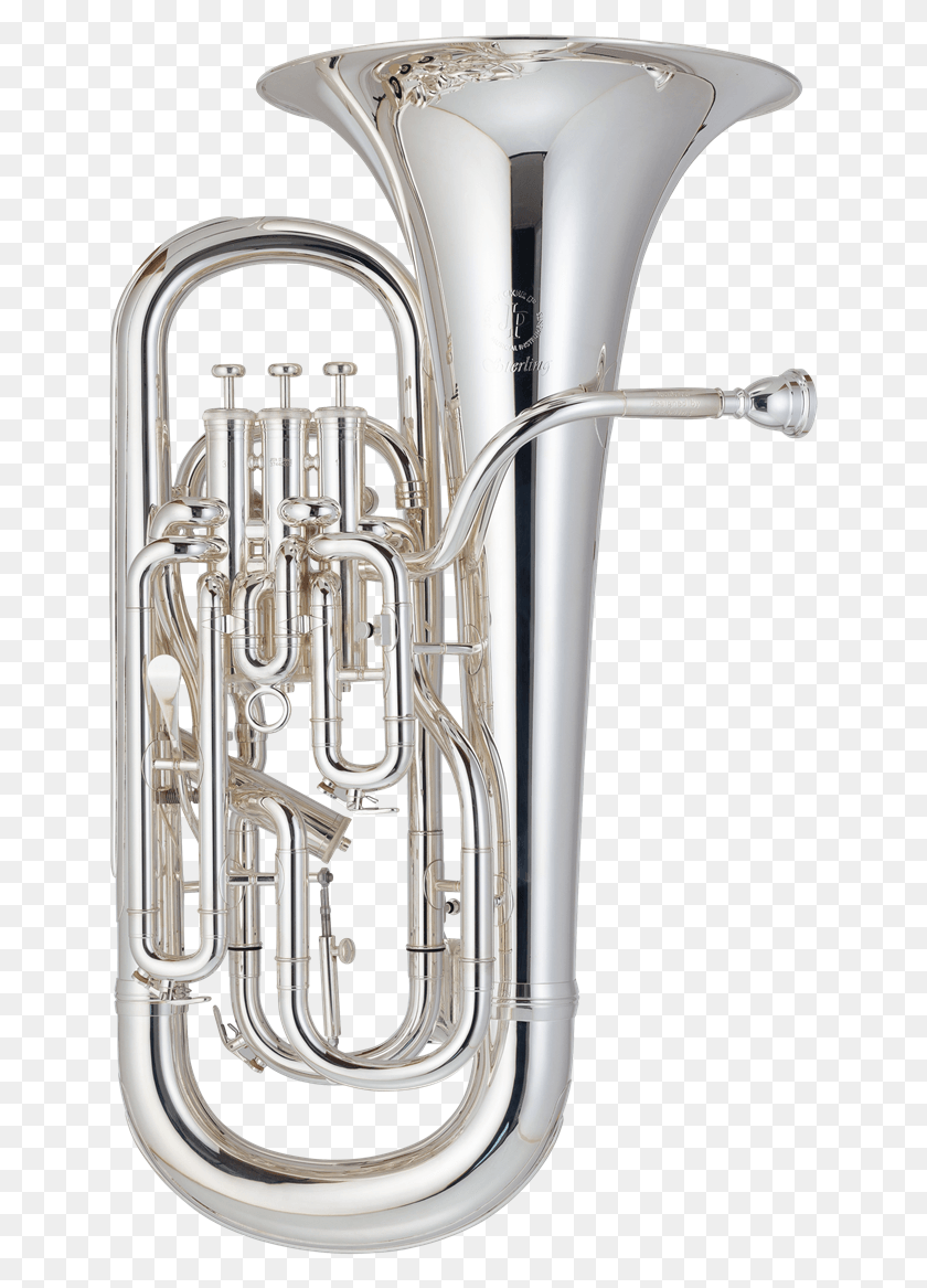 643x1107 Tuba, Cuerno, Sección De Latón, Instrumento Musical Hd Png