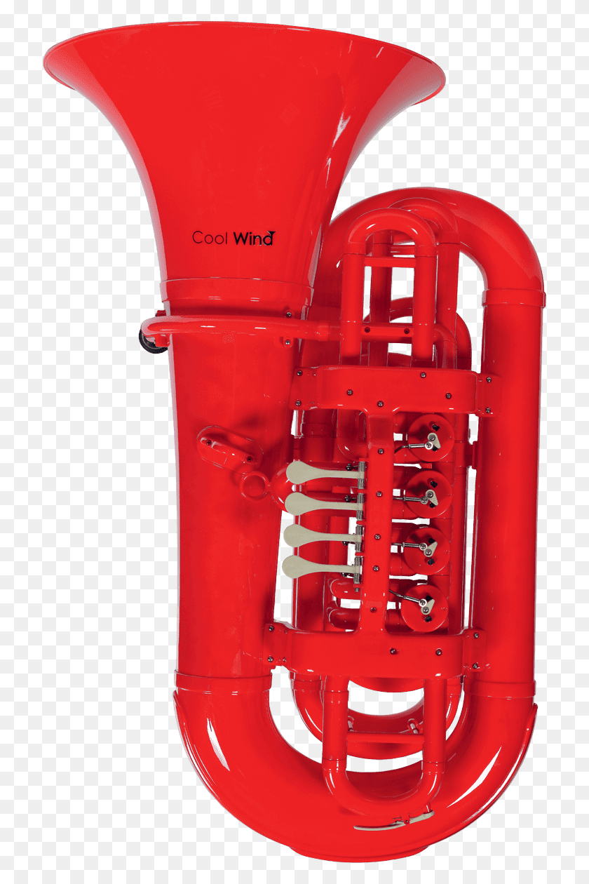 718x1200 Tuba Cool Wind Ctu 200 Series 4 Valve Bbb Tuba, Horn, Brass Section, Musical Instrument HD PNG Download