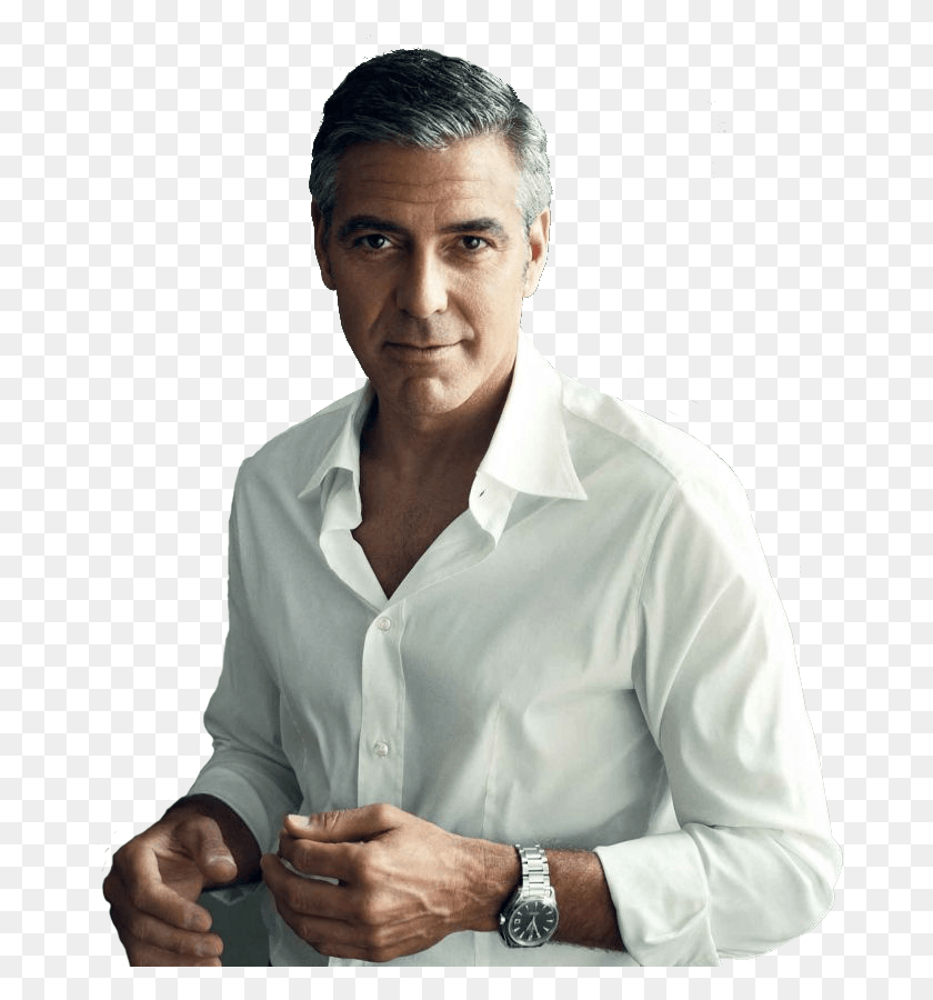 679x840 Descargar Png Tube George Clooney Citas Sobre Errores De Gente Famosa, Camisa, Ropa Hd Png