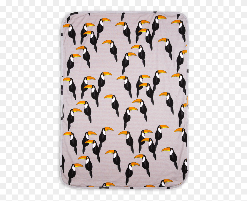 455x622 Тукан Детское Одеяло Императорский Пингвин, Птица, Животное, Королевский Пингвин Png Скачать