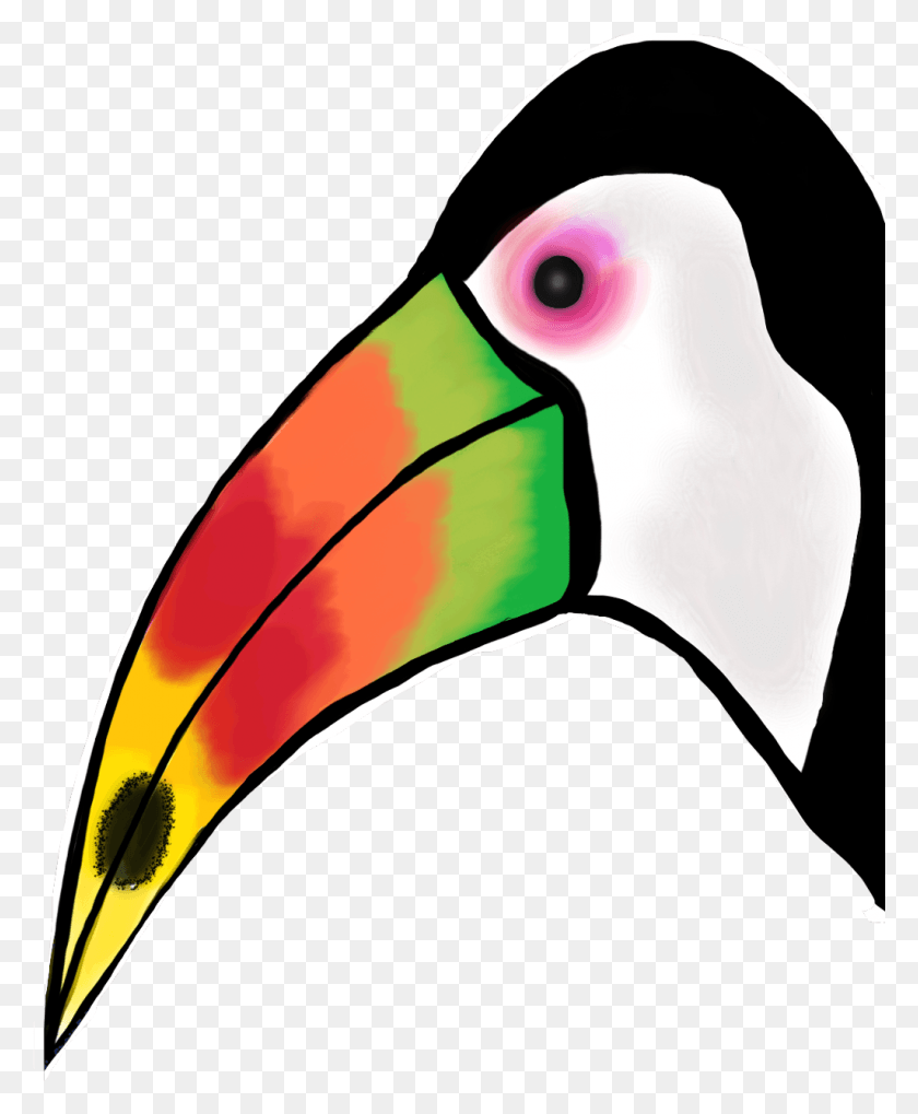 1024x1259 Tucan Sticker Toucan, Beak, Bird, Animal HD PNG Download