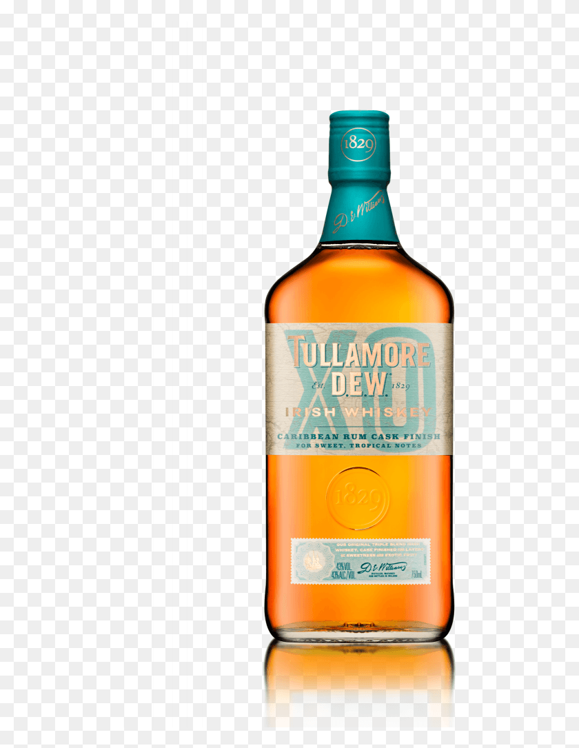 484x1025 Descargar Png Tullamore Dew Caribbean Rum Cask Finish Tullamore Dew Caribbean Cask, Licor, Alcohol, Bebidas Hd Png