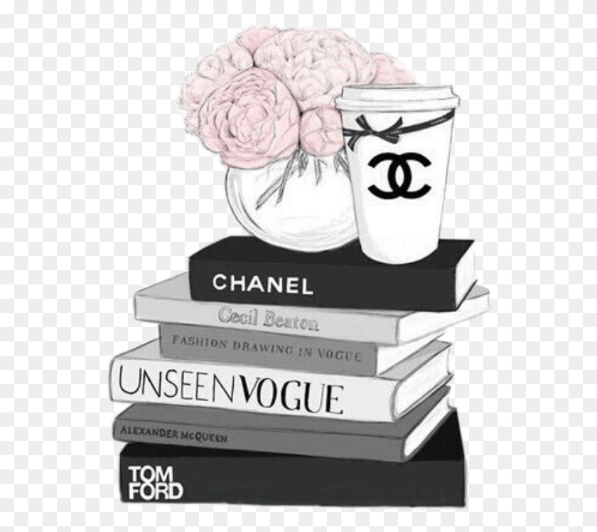 544x688 Tumblr Clipart Cute Unlimited Clipart Design Dessin Chanel, Book, Novel, Wedding Cake HD PNG Download